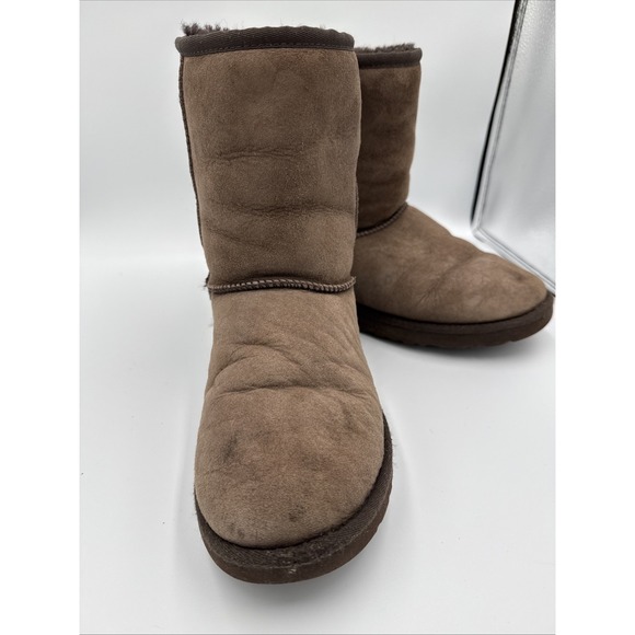 UGG Classic Ultra Short 5826 Women's Ankle Boots Sz 7 Moss‎  F19009C - Picture 5 of 14